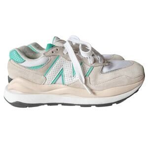 New Balance Womens 57/40 Sneakers Sea Salt Summer Jade Retro Running W5740WA1